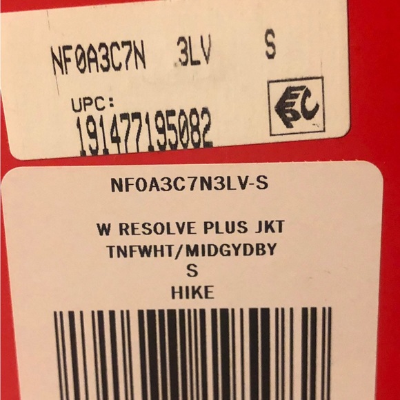 The North Face Women's Resolve Windproof Jacket Size  ,xxl - Picture 5 of 6